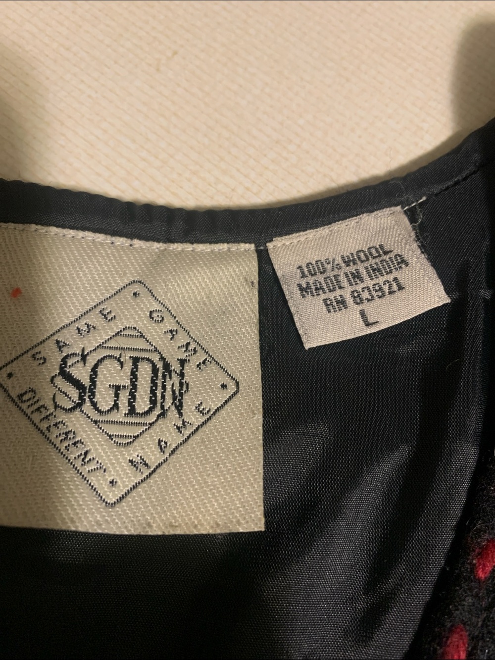 SGDN Vintage Embroidered Vest - Picture 8 of 8